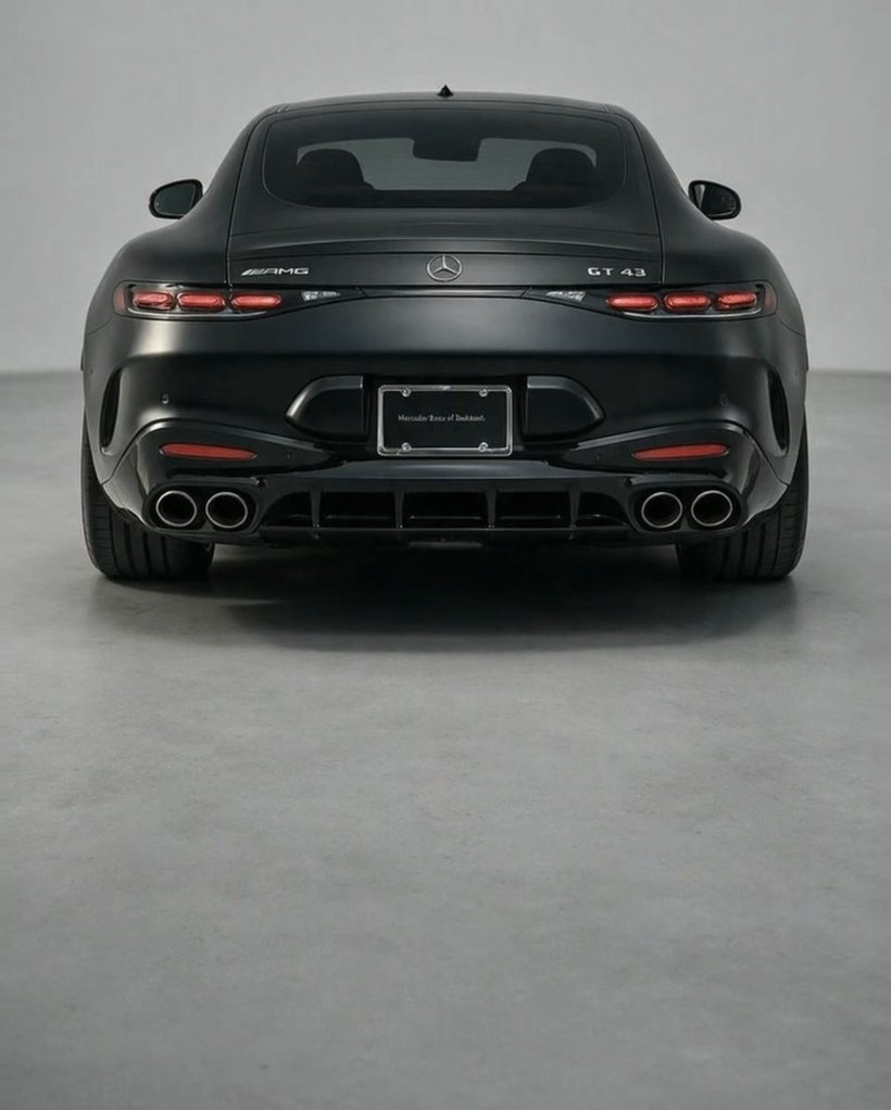 AMG GT rear study