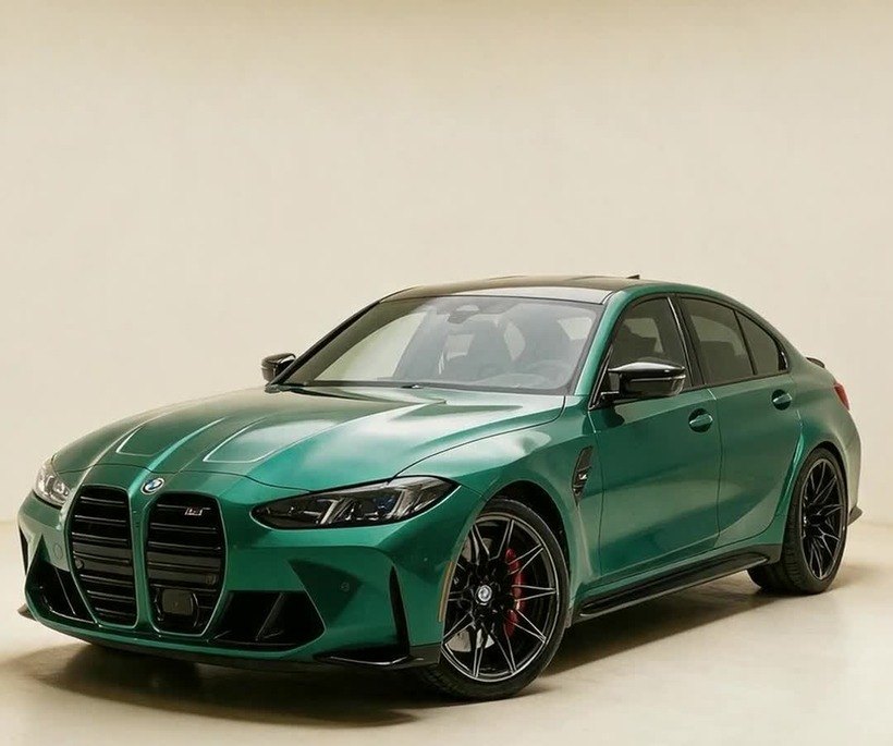 BMW M3 in Isle of Man Green